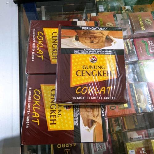 Jual Rokok Gunung Cengkeh Coklat (1 bungkus) isi 16 batang - Kab ...