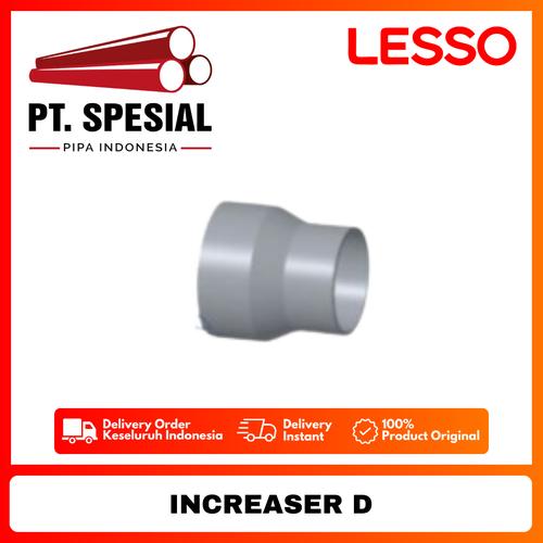 Jual Reducer Sok PVC D Lesso / Vlok Sok PVC Lesso / Increaser D Lesso ...