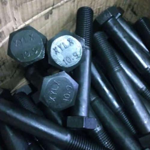 Jual baut mur baja grade 10.9 m12 x 110 mm halfdrat bolt nut hex 12x110