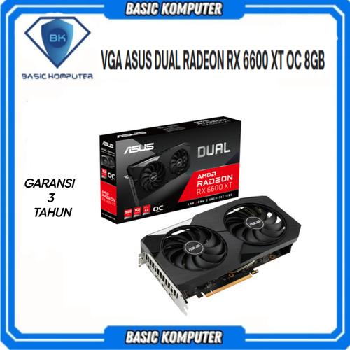 Jual VGA ASUS DUAL RADEON RX 6600 OC 8GB - Jakarta Pusat - BASIC ...