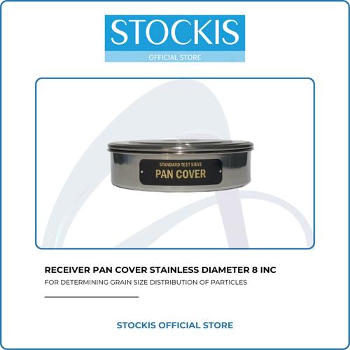 Promo Receiver Pan Cover Stainless Diameter 8 inc STOCK 445A Kota