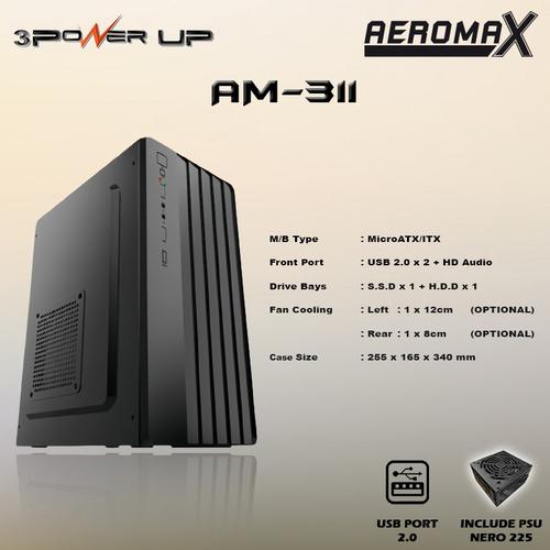 Jual Casing Komputer Power Up Optimax Series Case PC CPU - Kota Medan ...