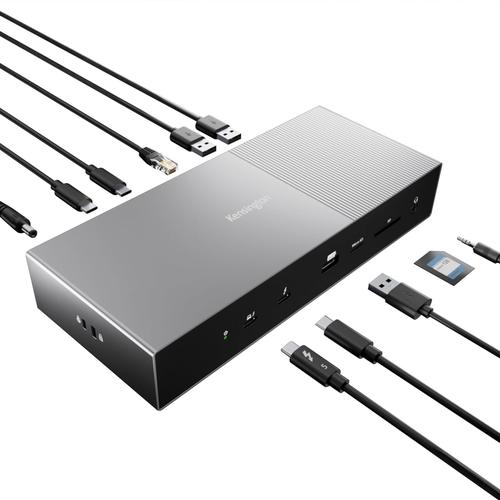 Station D'accueil Thunderbolt 5 Kensington SD5000T5 - Triple écran 8K/4K - 140W - USB-C - Ethernet - Pour Mac & PC