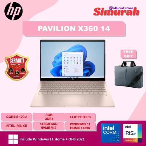 Promo HP Pavilion X360 14 Core 5 120U Ram 16GB SSD 512GB Windows 11