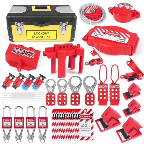 Jual Electrical Tool Box Lockout Tagout Kit–High Quality Safety ...