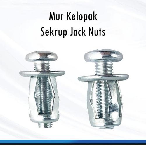 Jual Skrup Rivet Metal Fisher M4/M5/M6 Jack Nuts Kelopak Mur Baut Drat ...