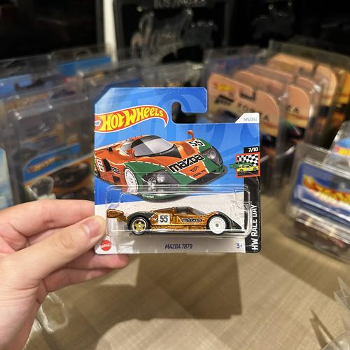 Hot Wheels Super Treasure Hunt 2024 Mazda 787B Arancione - Modello Sfuso