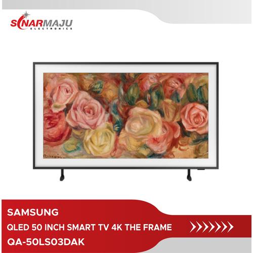 Jual QLED 50 INCH THE FRAME SMART TV 4K SAMSUNG QA-50LS03DAK - Kota ...