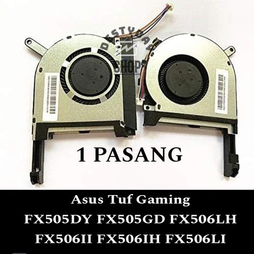 Set 2 Ventole Di Raffreddamento Per Laptop TUF FX505/705 - Ricambio GPU/CPU In Lega Alluminio 4 Pin