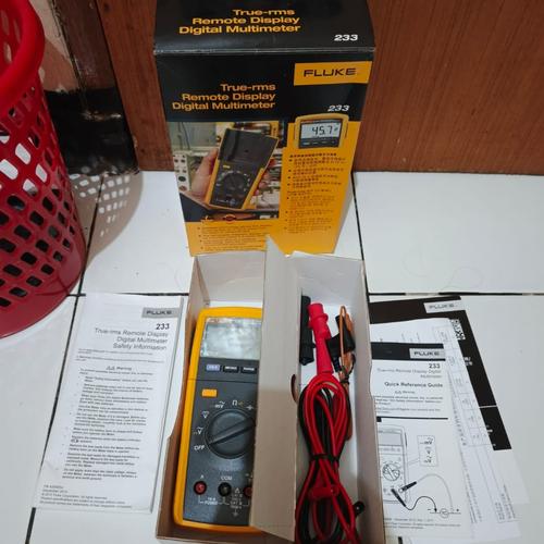 Jual FLUKE 233 True-rms Remote Display Digital Multimeter - Jakarta ...
