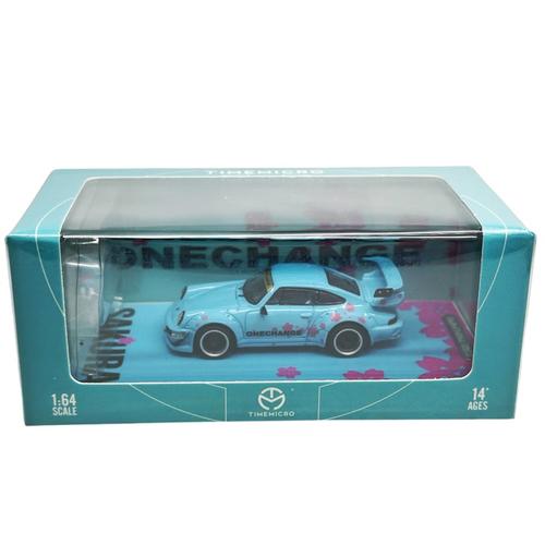 Modellino Porsche RWB 930 GT Wing + Figure E Kit - Star Models 1:64 Bianco