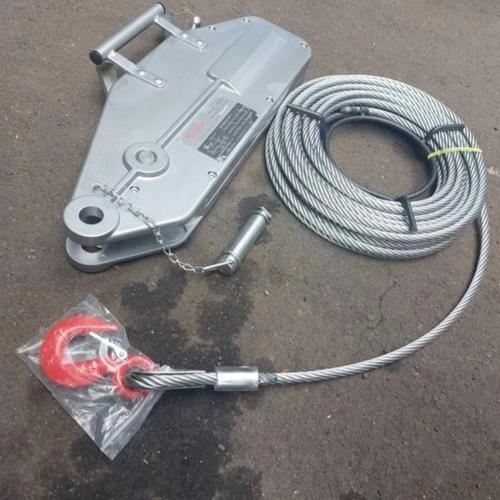 Jual TRIFOR 5,4 TON NAGASAKI WIRE ROPE PULLING HOIST + 20 METER SLING ...