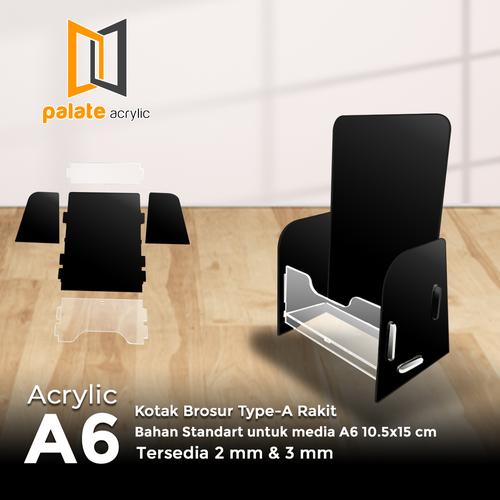 Box Rakit Jual AKRILIK TEMPAT BROSUR / RAK / BOX A6 - MODEL RAKIT - Jakarta Pusat ...