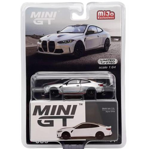 Miniature Mini GT 1:64 BMW M3 M Performance Touring Alpine - Version Chase - Boîte Scellée MGT00776