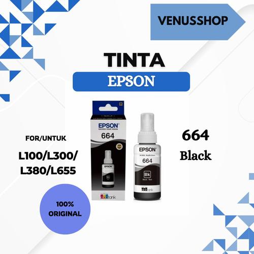 Promo Epson Tinta 6641 Black - Epson Ink 6641 Hitam Original - Jakarta ...