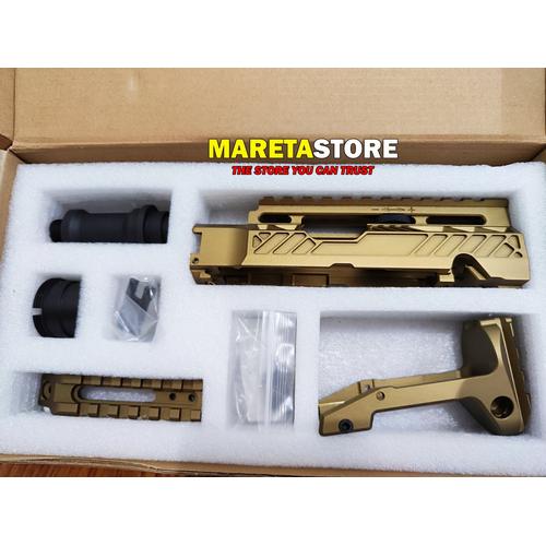 Jual 5KU Complete CNC 7075 Full Metal Carbine Kit Set Type A for AAP-01 ...