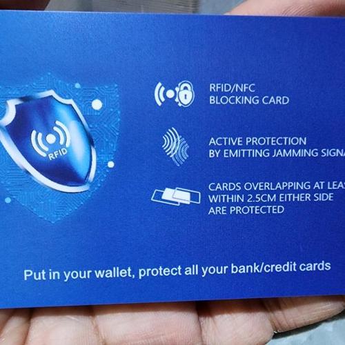 Jual Scanner Guard Card,Rfid Blocker, Ukuran Ktp, Masuk Dompet Tbk ...