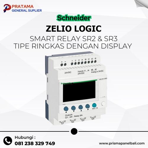 Jual Schneider Zelio Logic Smart Relay SR2 & SR3 Tipe Ringkas dengan ...