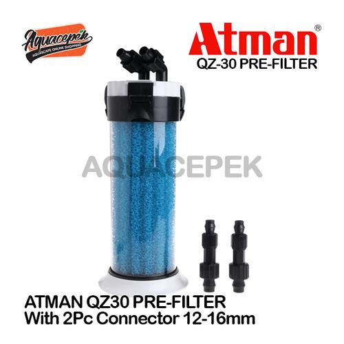Jual ATMAN QZ-30 PREFILTER SYSTEM CANISTER PRE FILTER AIR AQUARIUM QZ ...