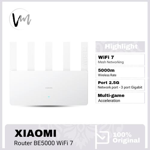 Promo Xiaomi Router BE5000 Wi-Fi 7 2.4/5GHz Mi Router Dual Broadband ...