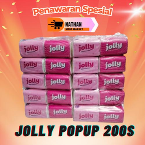 Promo Tissue Jolly Pop Up Bal Isi 10 X 200s 2 Ply Facial Tisu ...