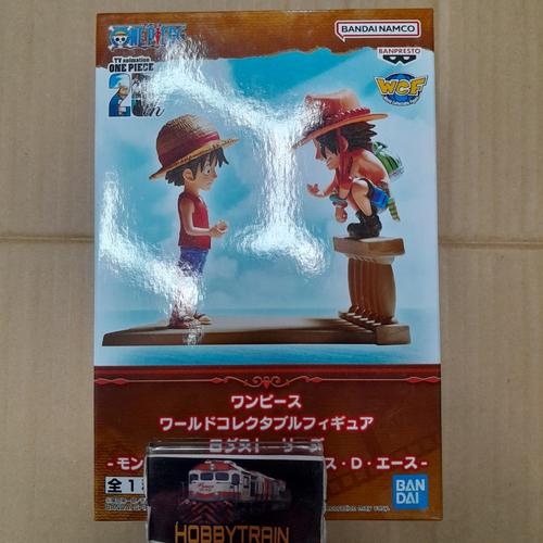 Figurine One Piece WCF - Monkey D. Luffy & Portgas D. Ace - Log Stories - Banpresto/Bandai