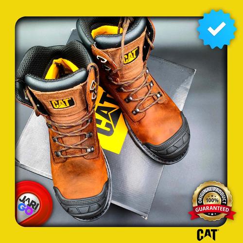 Jual SEPATU PRIA CATERPILLAR SAFETY EXCAVATOR XL 6" DENGAN BOX, BOKS