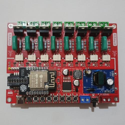 Jual 8CH Modul WiFi ESP32 Development Board Kit with mini SMPS AC 220V ...