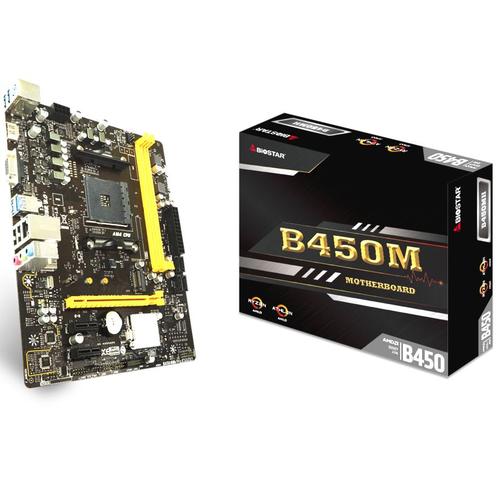 BIOSTAR B450MH |Motherbard Socket AM4 Support gen1,2,3,4,5 Ryzen ,NVME  ready di Desktop1 Tokopedia
