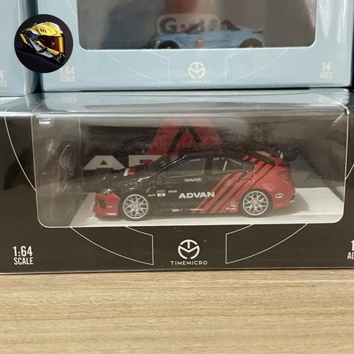 Jual Diecast mini scale mobil wrx with figure advan time micro skala 1/ ...