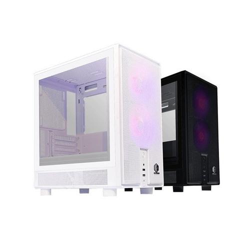 Case Left Jual CUBE GAMING TUNE - mATX Gaming Case - Mesh Front Panel Design ...