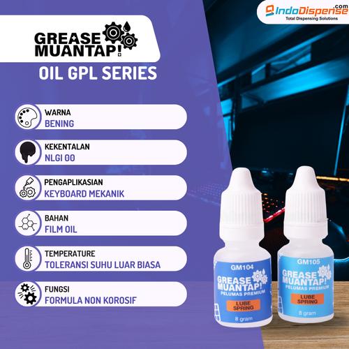 Jual Grease Muantap Oil GPL Series Pelumas Mekanikal Keyboard, Printer ...