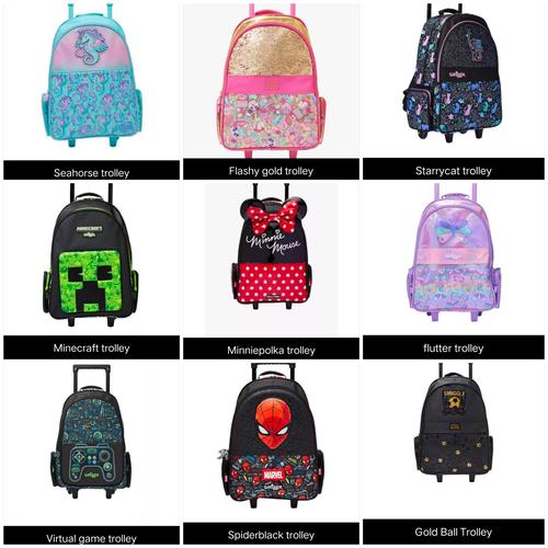 Jual Tas Koper Smiggle Minecraft Minnie Ariel Gold Ball Avengers