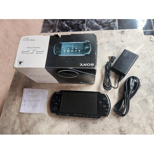 Jual Playstation Portable PSP Slim 3000 16GB Black Fullset 05 Kota