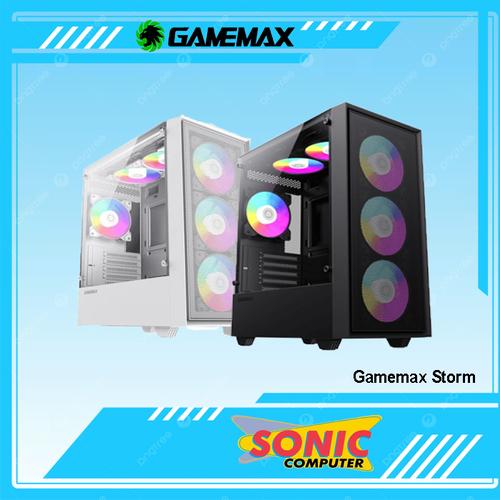Jual Gamemax Storm White Black Mesh | Casing PC M-ATX | CPU PC Case ...