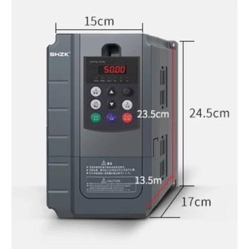 Jual Inverter 11KW 380V 3Phase 3P 15HP VFD Variable Frequency Drive ...