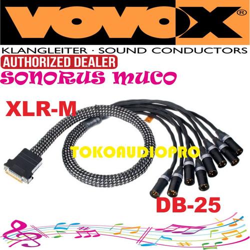 PCケーブル・コネクタ VOVOXsonorus muco 100cm DB25-8xXLR (M) VOVOX® sonorus muco – VOVOX AG
