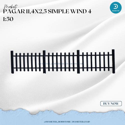 Maket Simple Jual Diorama maket Pagar simple wind 4 black - Kab. Boyolali - Ruang ...
