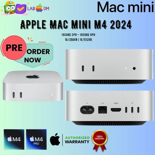 Jual Apple Mac Mini M4 | M4 Pro 2024 512GB 256GB 16-Core GPU RAM 24GB ...
