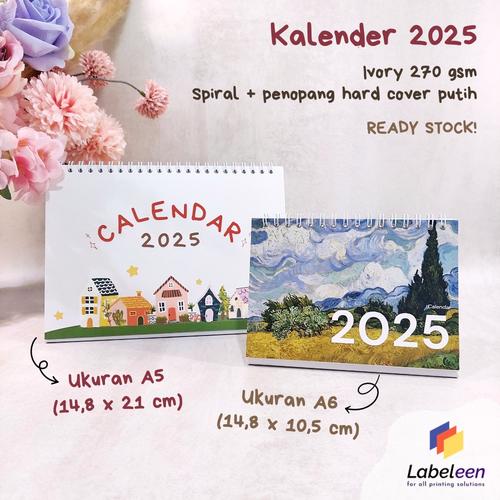 Jual Kalender Meja 2025 | Kalender Aesthetic | Kalender Duduk Executive ...