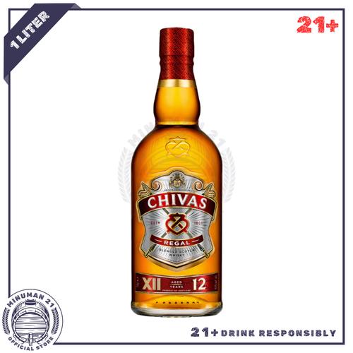 Promo CHIVAS REGAL 12 Y.O BLENDED SCOTCH WHISKY 1000ml Cicil 0% 3x