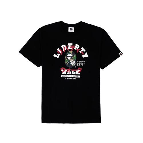 Jual T Shirt kaos ORI LBWK x BAPE size L black Limited edition ...