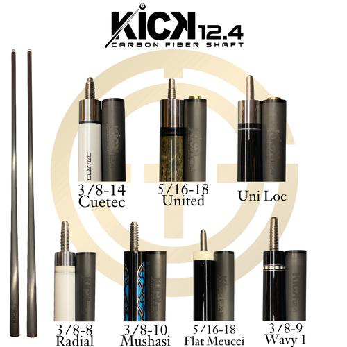 White Carbon ジョイント 3/8/14 12.75mm White Carbon ジョイント 3/8/14 12.75mm Jual Kick Carbon Fiber