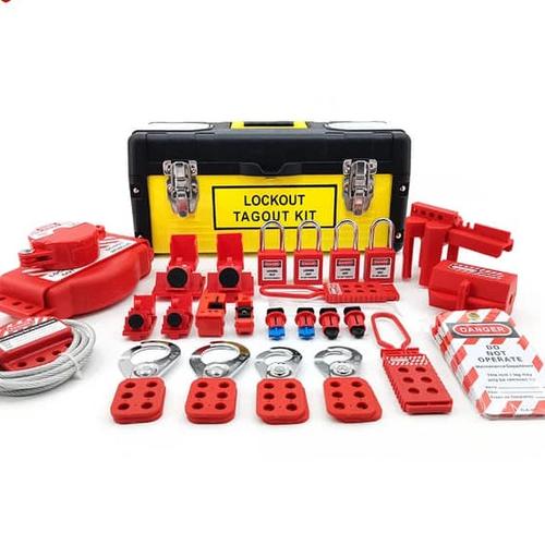 Jual Lockout Tagout Kit, Electrical Lock Out Tag Out Kits Safe Padlocks ...