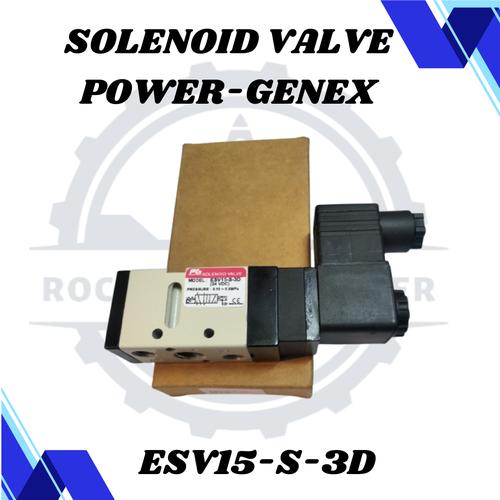 Jual SOLENOID VALVE POWER-GENEX ESV15-S-3D - AC220 - Jakarta Barat ...