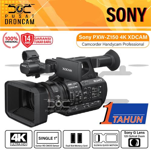 Promo Sony PXW-Z150 4K XDCAM Camcorder Handycam Professional Resmi