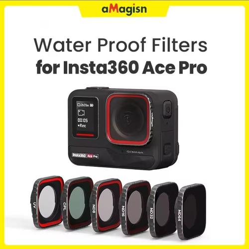 Kit Filtres Pour Insta360 Ace Pro - UV, CPL, ND8/16/32/64, Protection Et Effets Pro, Compatible Objectif Caméra