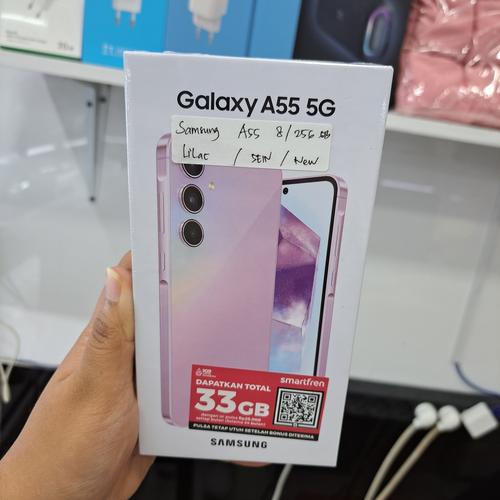 Jual Samsung Galaxy A55 5G 8/256GB Lilac New Segel Box Garansi Resmi ...