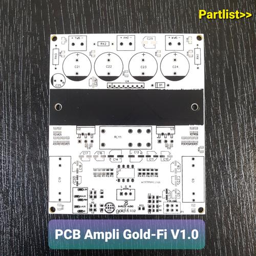 Jual PCB Gold-Fi V1.0 Final - Kab. Deli Serdang - Barlex Audio | Tokopedia