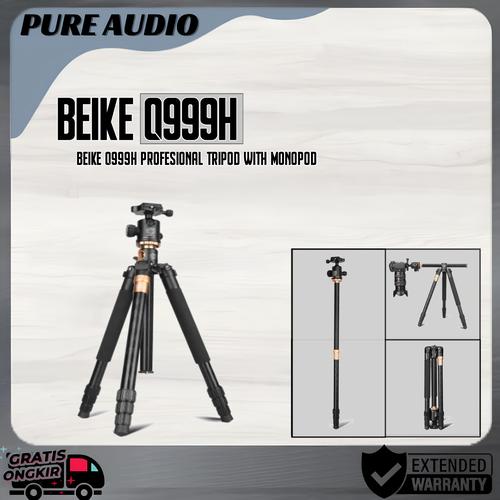 Jual BEIKE Q999H Profesional Tripod and Monopod - Jakarta Pusat - Pure ...